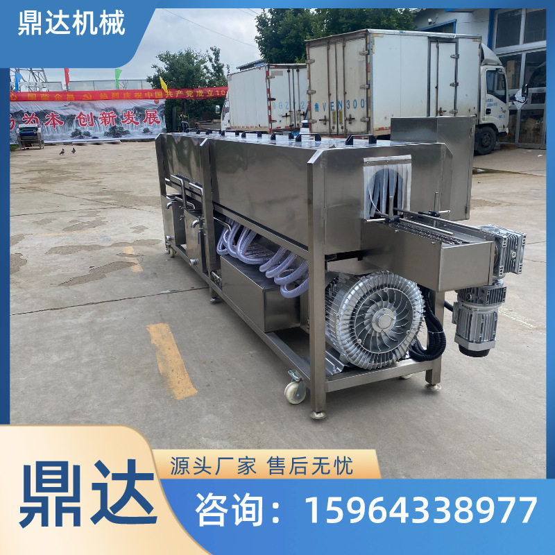 西红柿酱瓶清洗机 杨梅罐头瓶冲洗机 玻璃瓶全自动清洗烘干流水线