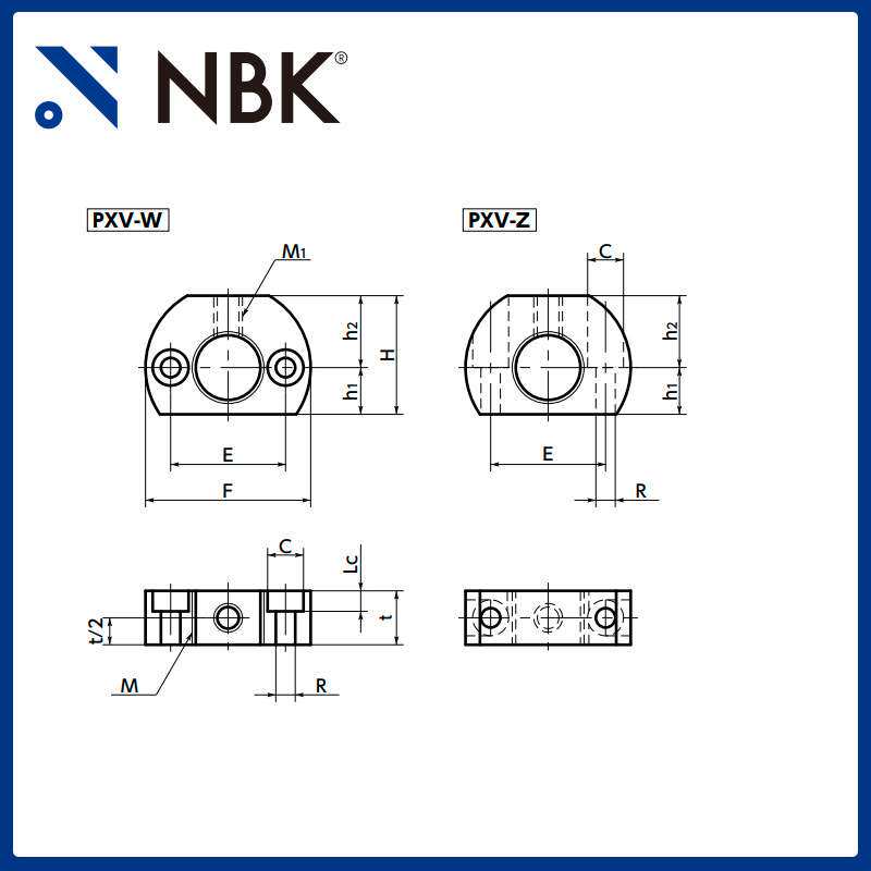 NBK PXV-Z分度柱塞用安装夹具夹钳工装夹具直角夹夹紧器厂家直供