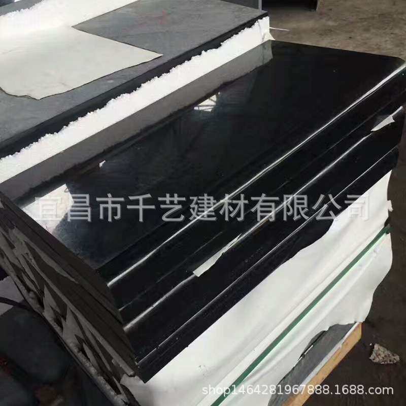 荔枝面蒙古黑矿山中国面黑面黑价格厂家花岗岩石材