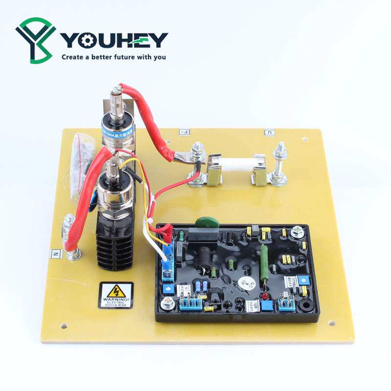 SAVRL-100A 220V SAVRH-75A调压板AVR调节器发电机组配件有刷