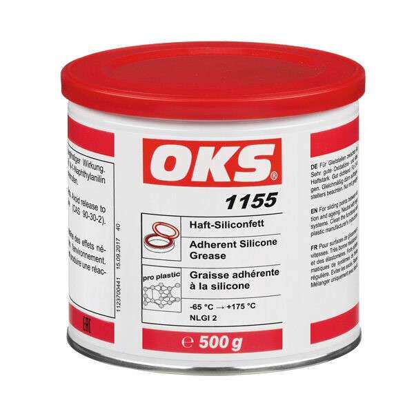 奥凯斯OKS 1155高粘性O型圈金属塑料弹性体硅酮油脂-65 ℃+175 ℃