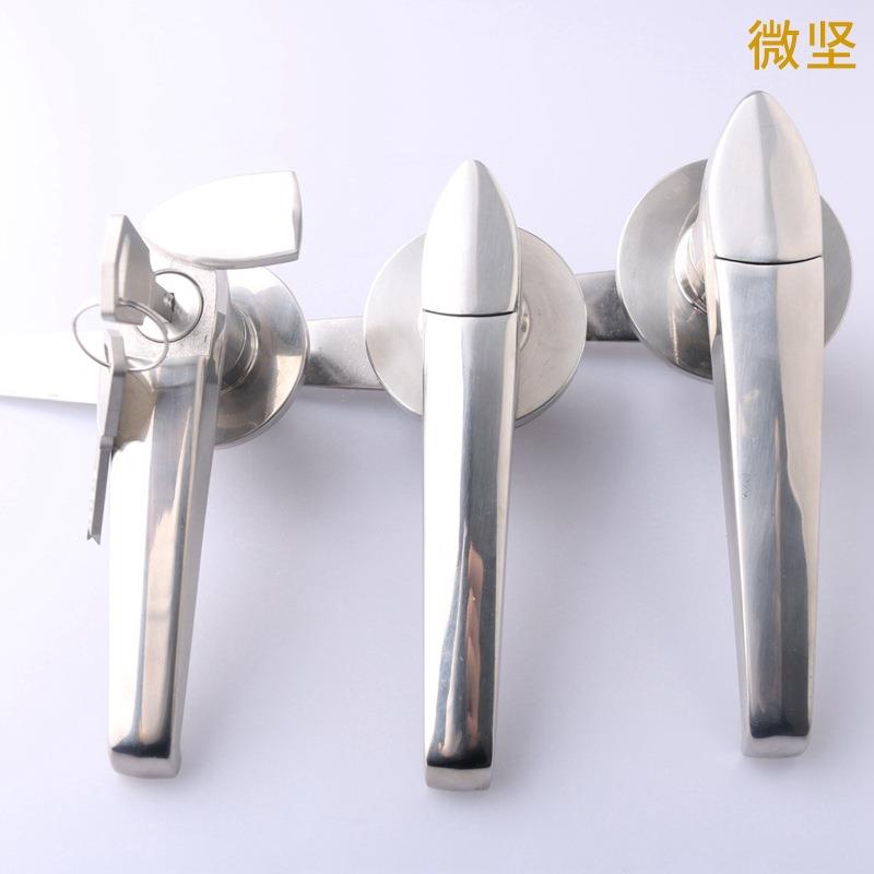 S306-1钢-2-3不锈3M04把手锁配MS306电柜门锁关控制柜电柜开箱执