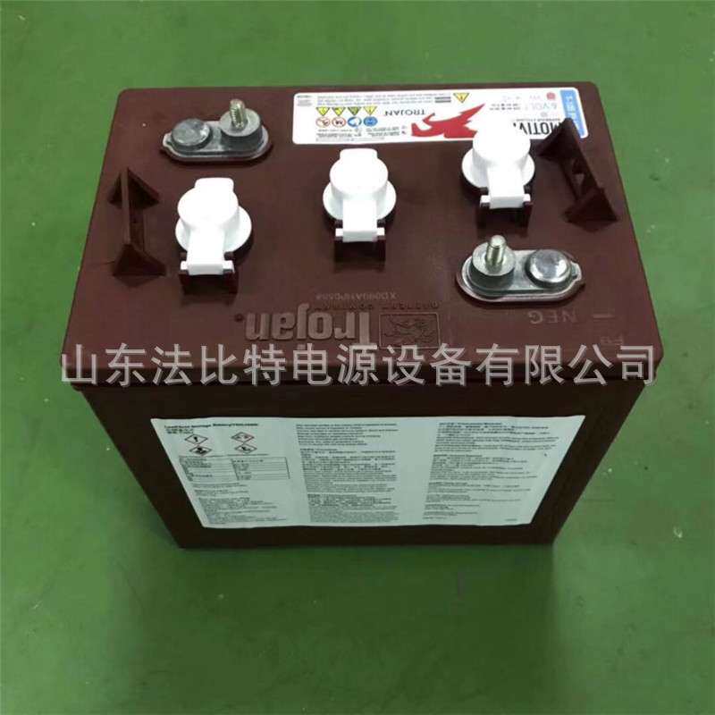 Trojan邱健蓄电池T-105PULS/6V225Ah电动升降平台 清洁车 扫动车