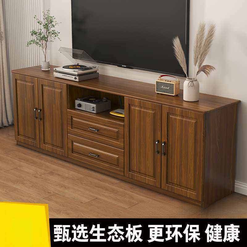 电视柜实木家用客厅储物柜现代简约小户型卧室欧式多功能高柜地柜