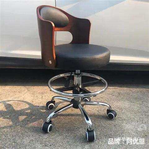 椅子高脚凳酒吧升降欧式收银吧凳吧台椅实木靠背现代简约家用转椅