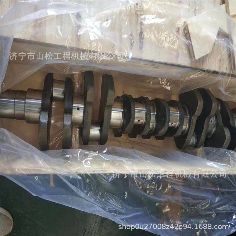 龙工833柳工厦工30装载机铲车配件 玉柴6108曲轴 6105发动机曲轴