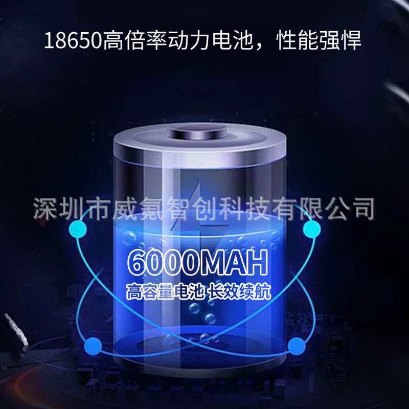 金色多功能无线车载吹风机风扇家用手持式大功率吹尘器静音便携式