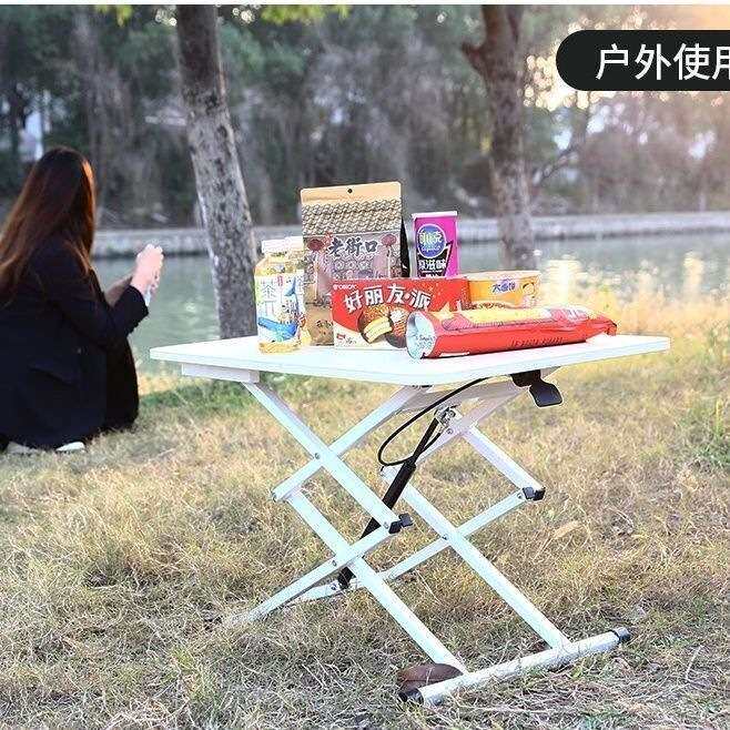 折叠式电脑桌儿童学习桌可升降办公桌户外折叠桌易收纳携带野餐桌