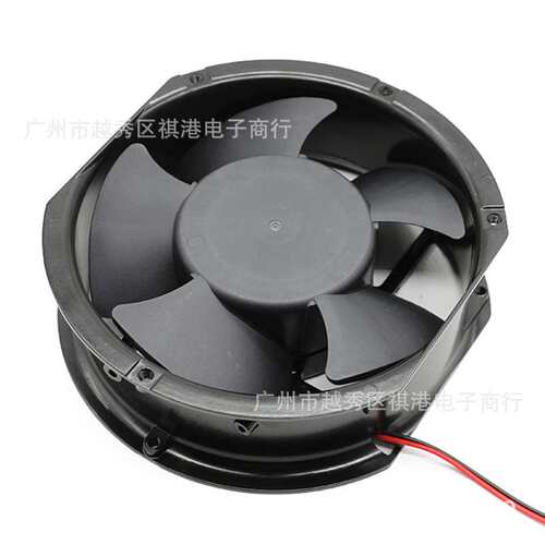 散热风机 17CM/厘米 17251 12V/24V 双滚珠 高转速大风量散热风扇
