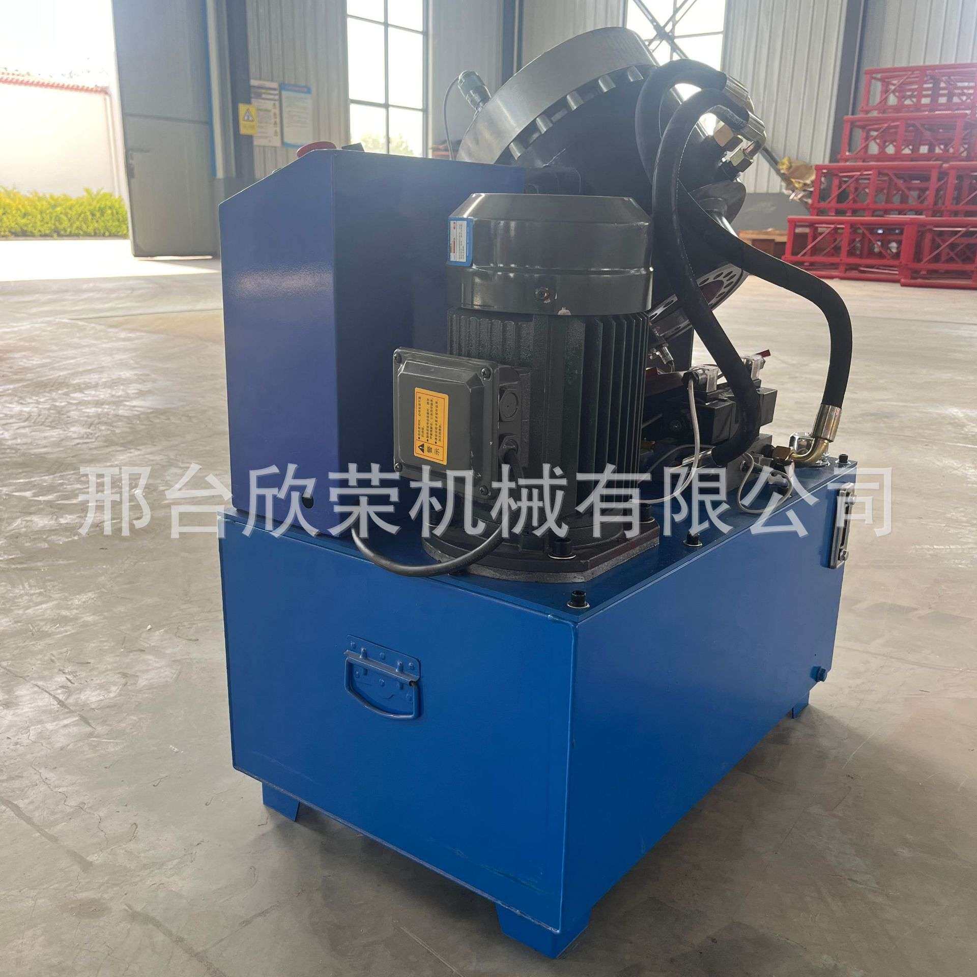 不锈钢管缩管机立卧两用式油管缩口机液压式胶管接头压管机