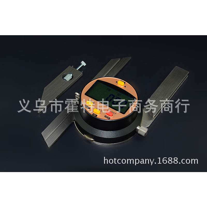 HUOTO 360度 0.01度 数显角度尺组合角度尺移动角尺量角器