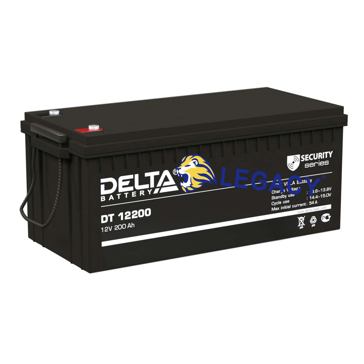 DELTA蓄电池 DTM 12250 I 12V250AH免维护密封铅酸电池