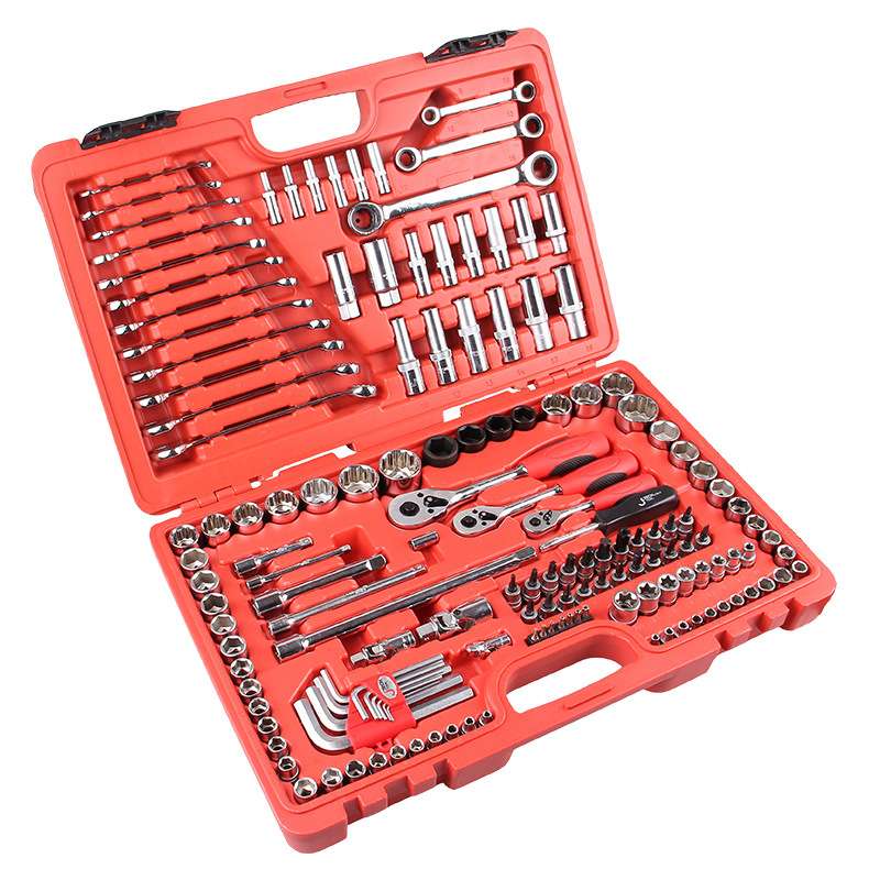 捷科SK-150SP工具箱套装套筒工具套装五金汽修棘轮扳手工具150件