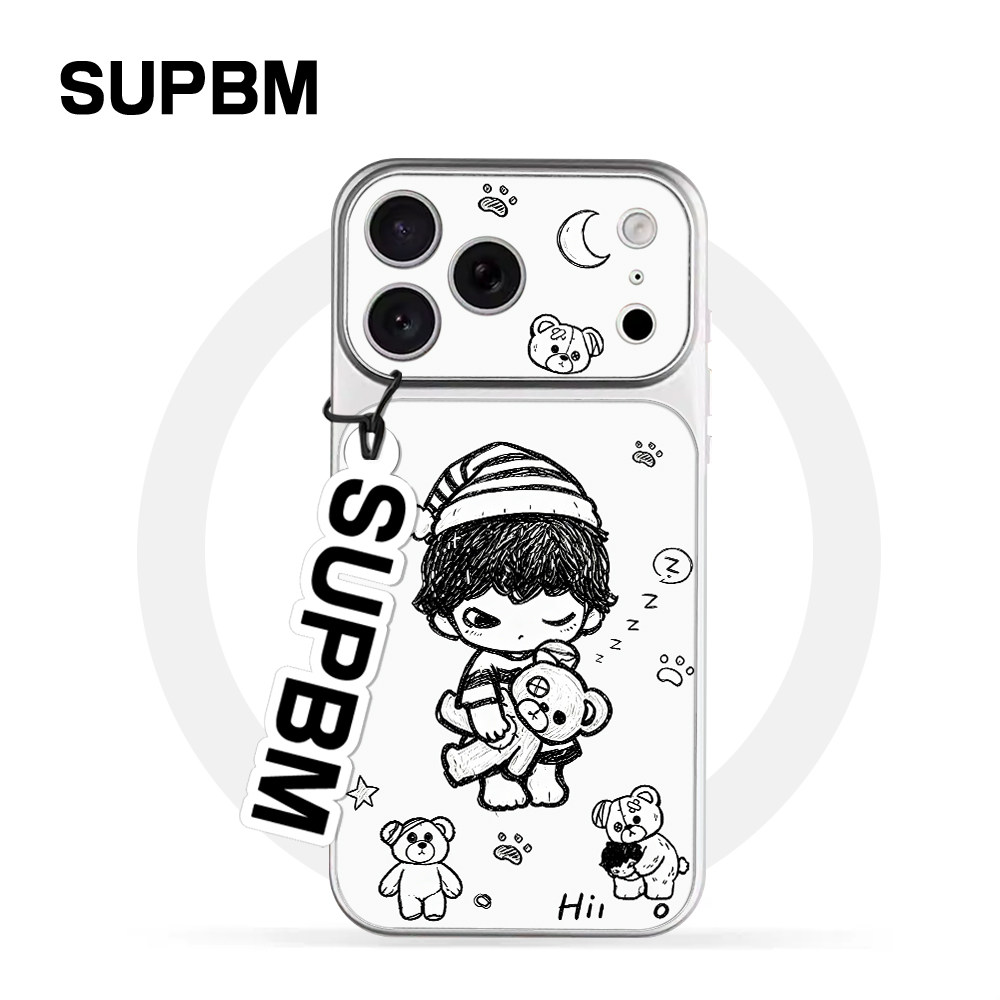 睡衣小野适用苹果18promax手机壳iPhone17pro保护秒变18新款16plus好看卡通小众15P男女14全包磁吸13防摔12兴