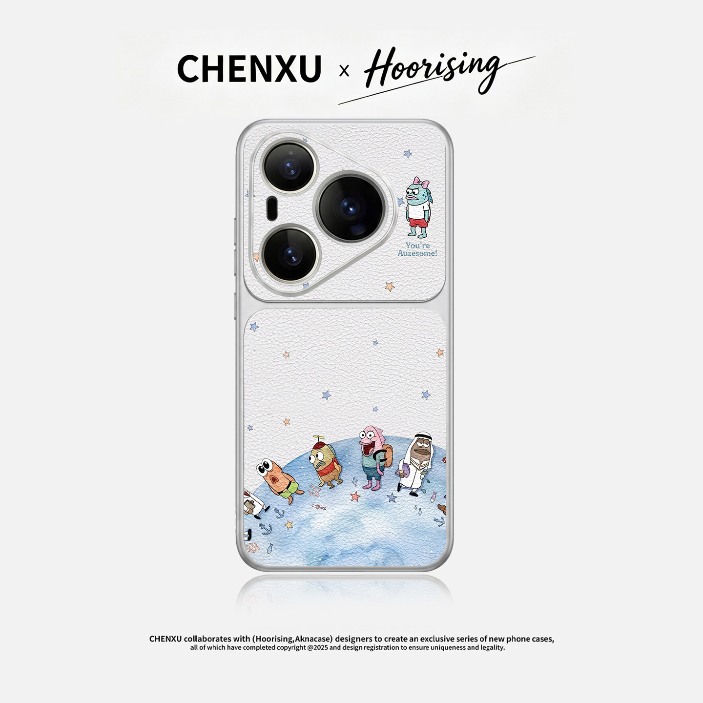 比奇堡的居民们星球适用华为pura90promax手机壳新款P80ultra保护套p70pro+十丑鱼mate80超火可爱70卡通60兴图片