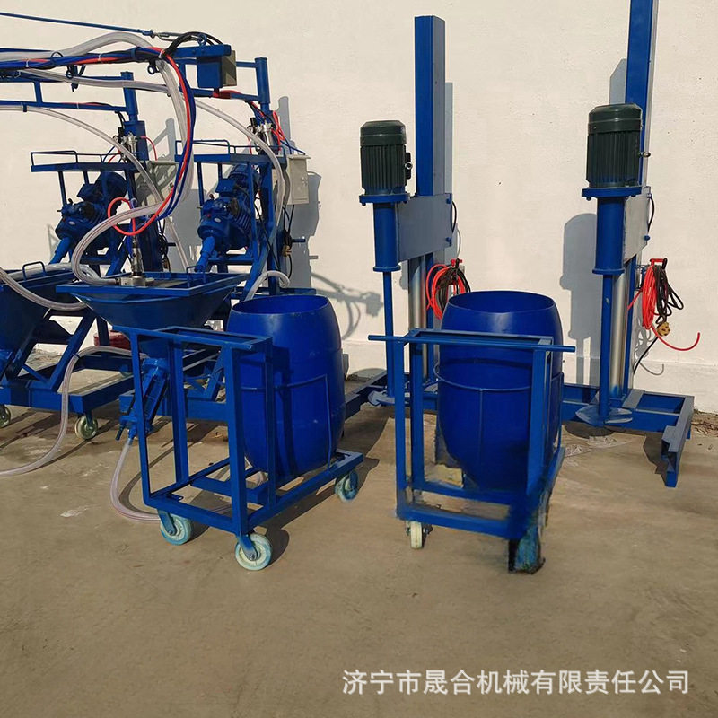 罗马柱GRC玻璃纤维喷浆机螺杆式GRC喷浆机湿式水泥砂浆喷射机
