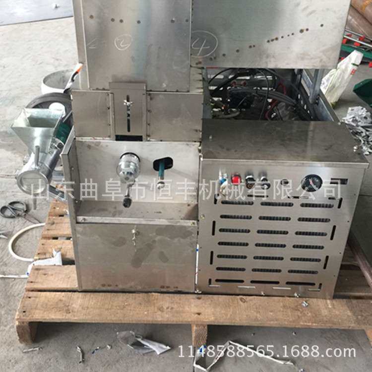 两相电带动多功能食品膨化机 新款杂粮膨化机操作简单不堵机卡机