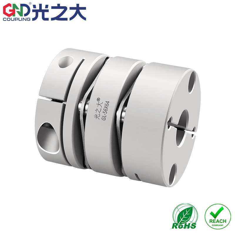 GND双膜片联轴器大扭矩滚珠丝杆弹性连轴器GL-19X27光之大传动联