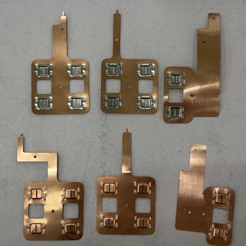 供应M18电动工具电池焊接铜片 21700-5S2P 10芯铜镍复合条 10套