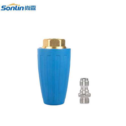 高压莲花旋转喷头3000PSI/3600PSI/4000PSI 陶瓷芯商用除锈剥树皮