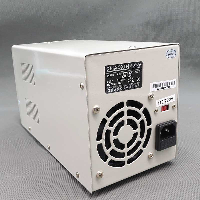 兆信直流稳压电源PS-3005D 30V5A可调电源高精度线性直流实验维修