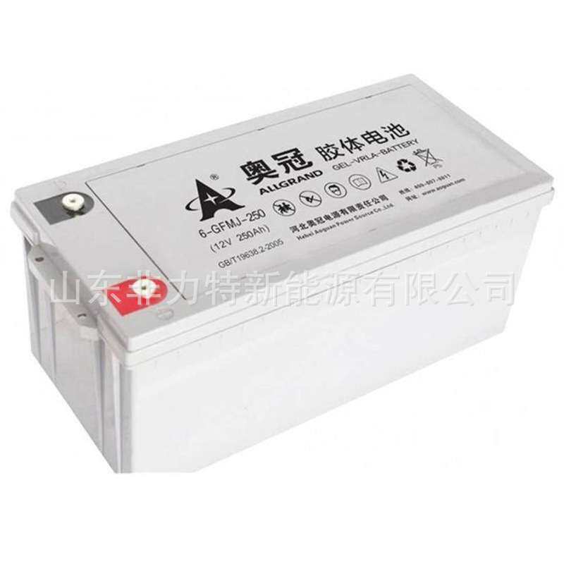 奥冠蓄电池6-CNFJ-20012V200AH太阳能光伏发电设备专用储能免维护