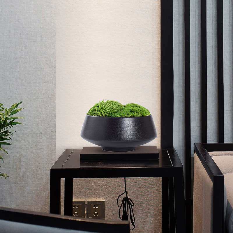 仿真花假花盆景整体花艺绿植客厅茶几新中式样板房盆栽售楼处摆件