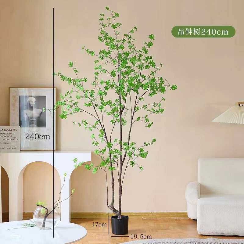 含阳仿真绿植马醉木绿植吊钟假树客厅落地大绿植装饰造景轻奢摆件