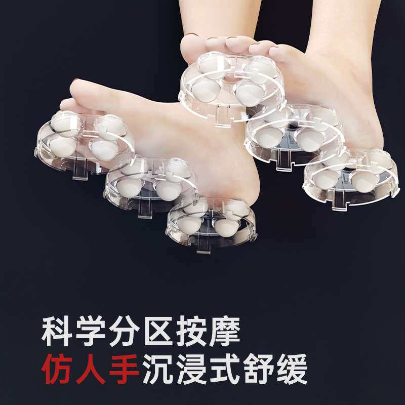 创新式倾斜泡脚桶家用可拆卸清洗恒温加热全自动按摩足浴盆