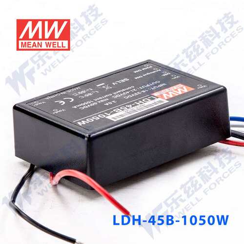 LDH-45B-1050W 45W 18~32VDC输入21~43VDC1050mA输出LED引线型电