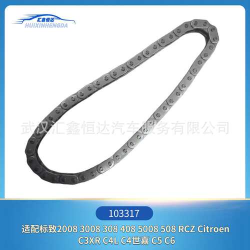 适用标致2008RCZ Citroen C3XR C4L C4世嘉C5 C6机油泵链条103317