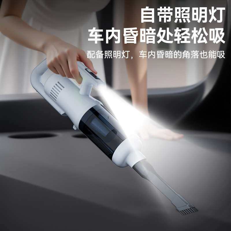 手持无线便携式吸尘器家用手持式大吸力小型小狗猫毛吸毛器吹尘器