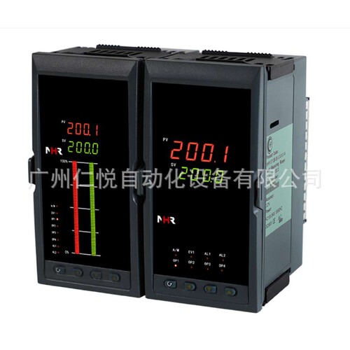 NHR-5200B-29/29-1/1/4/X/2P(24/24)-A虹润双路数显表电压表1-5V
