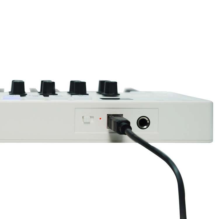 M-VAVE SMK-25 MIDI键盘 控制器 便携编曲键盘 RGB打击垫键盘