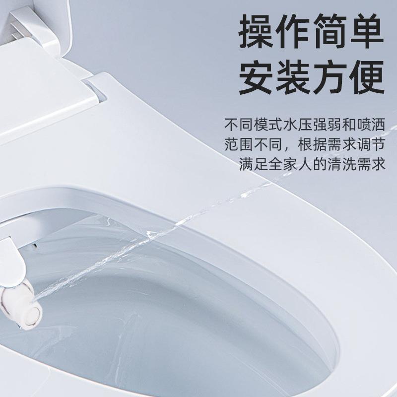 跨境轻智能双喷头洗屁股神器外阴冲洗妇洗器臀部清洗不用电洁身器