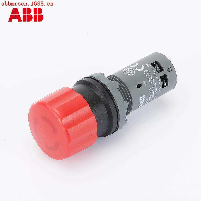 ABB急停按钮CE3T-10R-01/02/11蘑菇头开关CE4P 复位CE4T自锁旋转