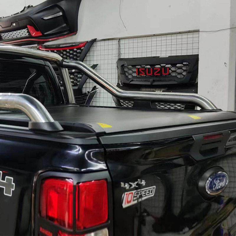 外贸皮卡后箱盖卷帘盖 Hilux Revo Ranger 通用