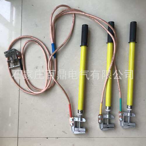 百鼎供应 XJ接地线操作杆 螺旋线夹接地棒 高压接地线操作杆10kv