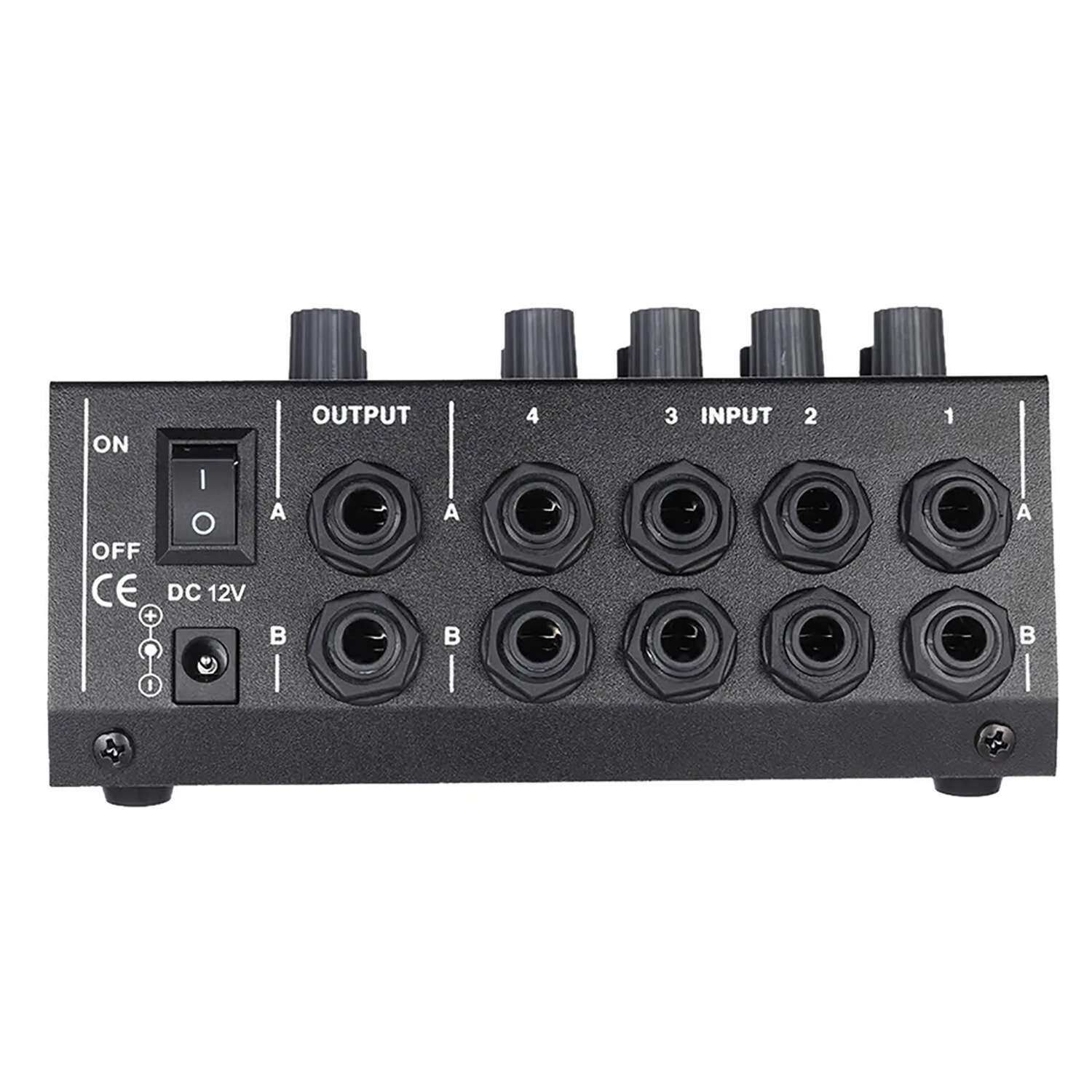 GAX-228 4路8路音频混音器乐器话筒扩展器集成混音台小型调音台