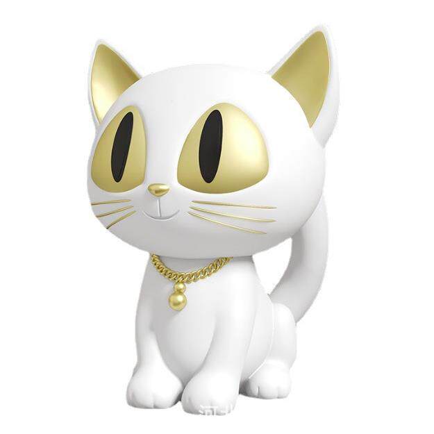 现代简约创意可爱小猫摆件样板房售楼处桌面儿童房储钱罐桌面饰品