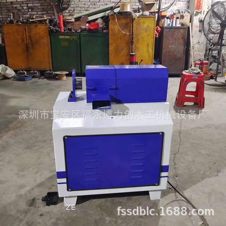 圆棒削尖机 圆棒圆头机 木工圆棒机 简易削尖机 简易圆头机拖把杆