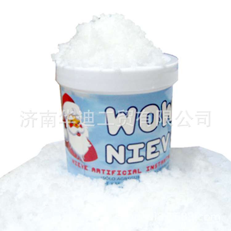 加工--跨境货源 360 人造雪，雪粉，圣诞雪花，人工雪，水变雪