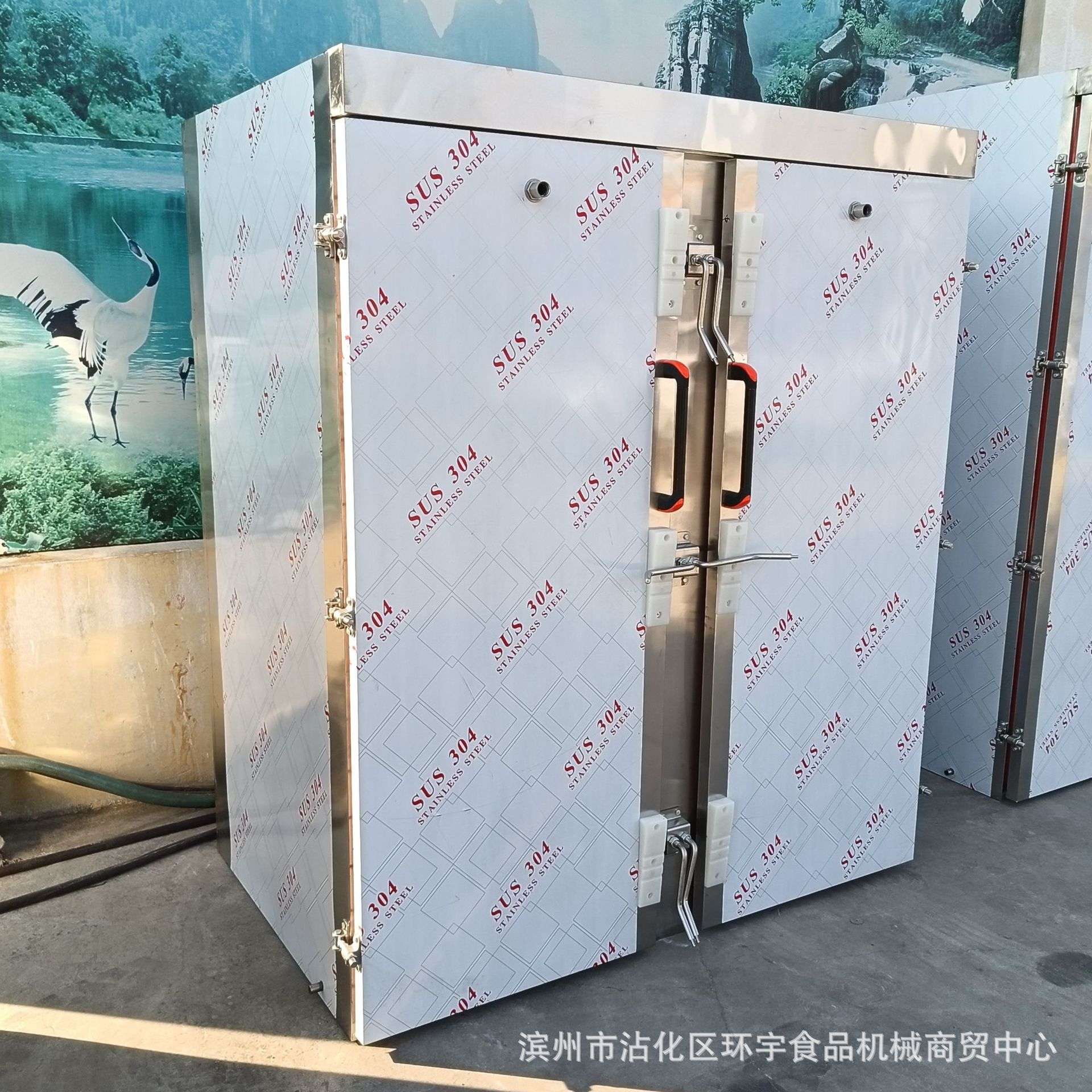 商用40-60盘馒头蒸房单门50-70盘米饭蒸箱双门72盘电蒸房
