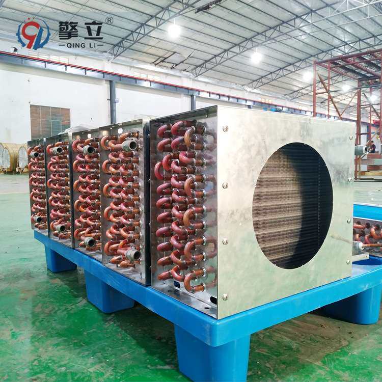 工厂直供 风冷冷凝器冷库冰箱制冷热交换器铜管表冷器非标制造