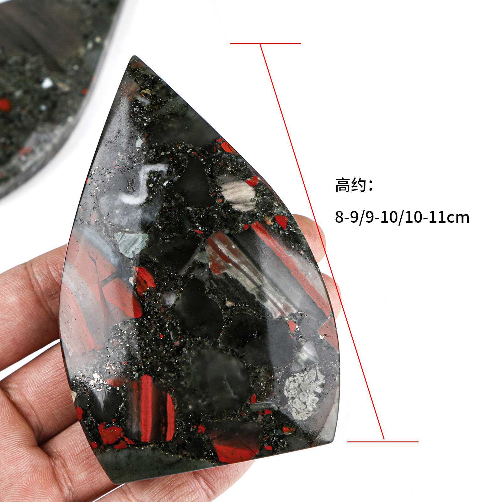 工厂 天然水晶跨境矿石原石工艺品创意手工非洲血石风水摆件