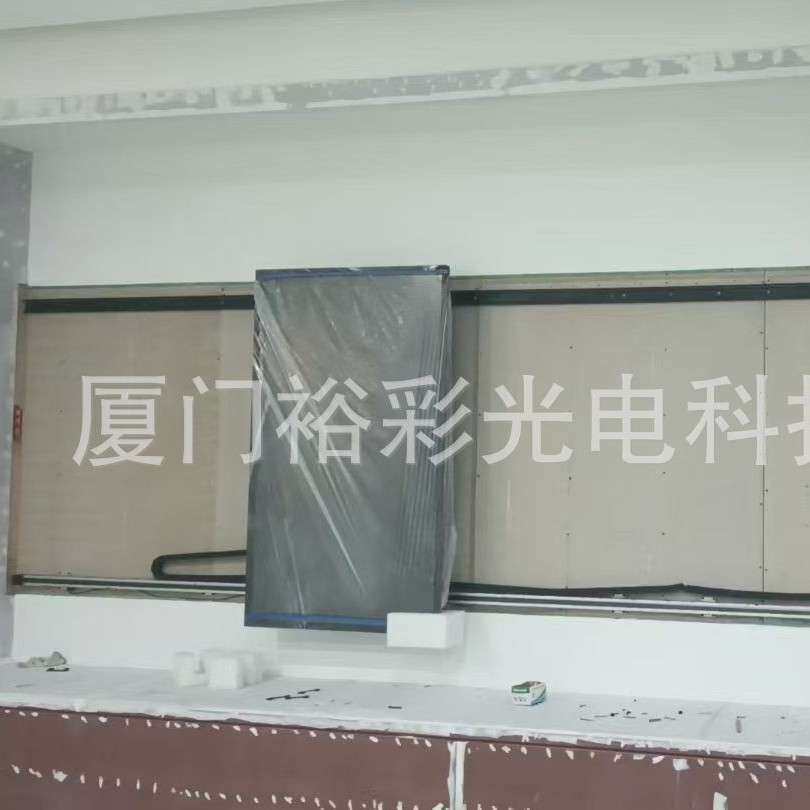 LED显示屏滑轨屏 商场滑轨门显示屏 P2.0室内屏自动感应门推拉门