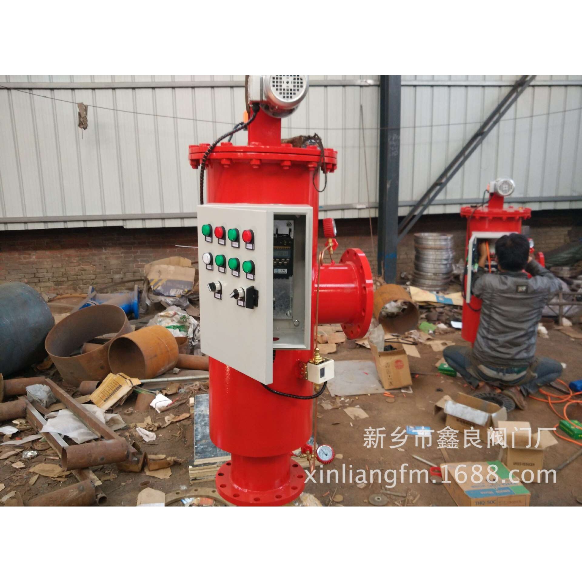 自清洗过滤器 全自动刷式过滤器 自动排污过滤器 DN200 工厂直销