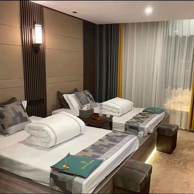 足疗按摩床炕床一体通铺足浴沙发电动洗浴中心休息大厅沙发采耳床