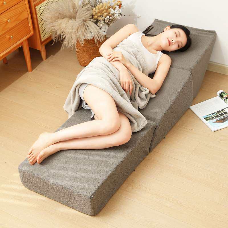 记忆棉床垫三折叠便携式多功能床垫床垫慢回弹记忆海绵床垫