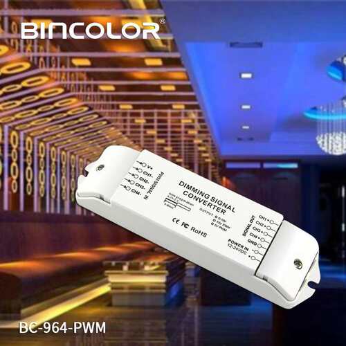 BC-964-010V低压 PWM转10V 调光信号转换器、 PWM信号转0-10V控制
